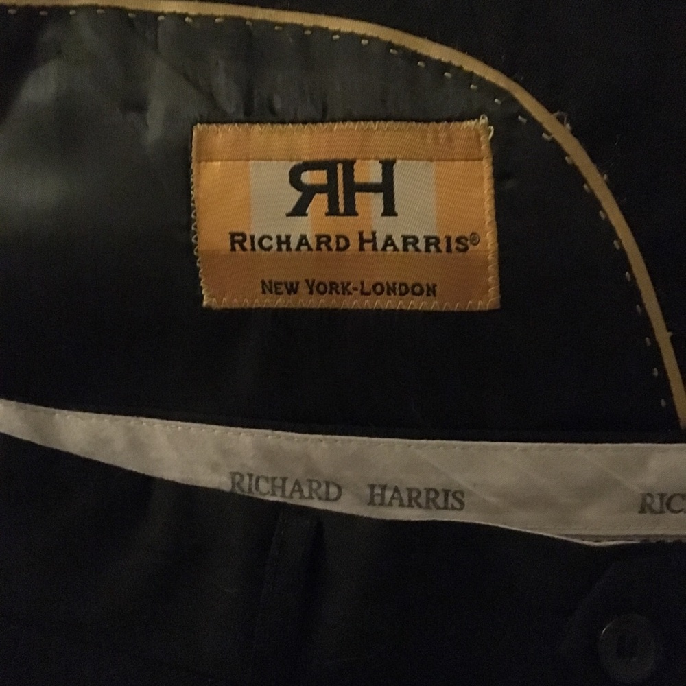 2 black men’s suits